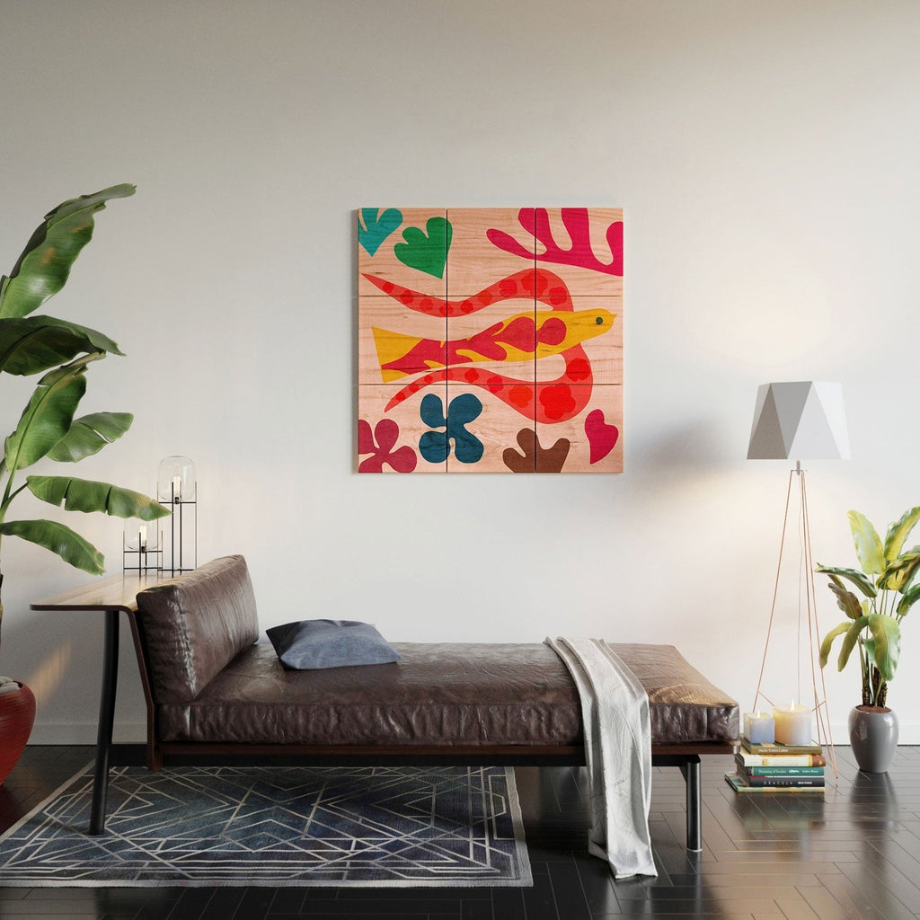 Garima Dhawan Cutouts 49 Wood Wall Mural