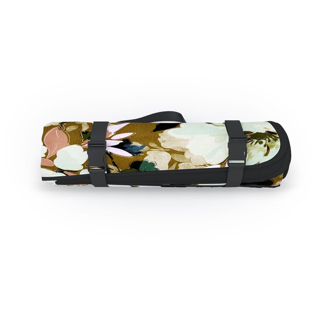 Marta Barragan Camarasa Romantic Floral Fusion Picnic Blanket
