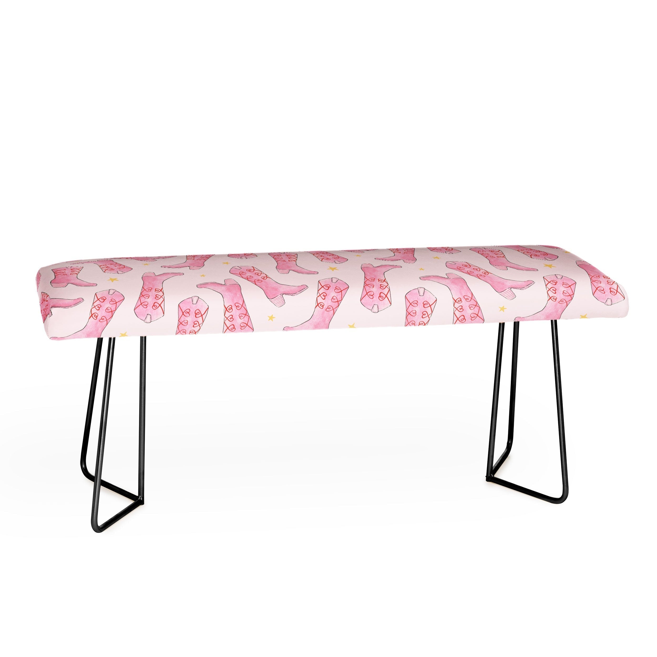 Love_Ryming Stars and Boots Bench