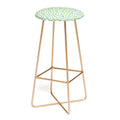 Avenie BR Cheetah Print Bar Stool