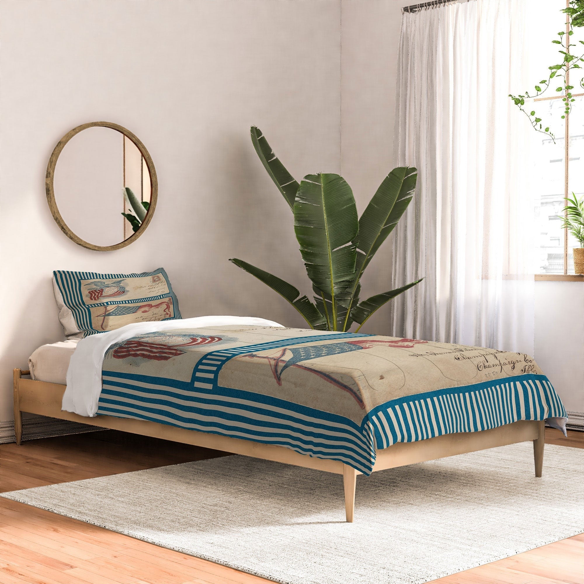 DENY Designs Civil War Envelopes Comforter