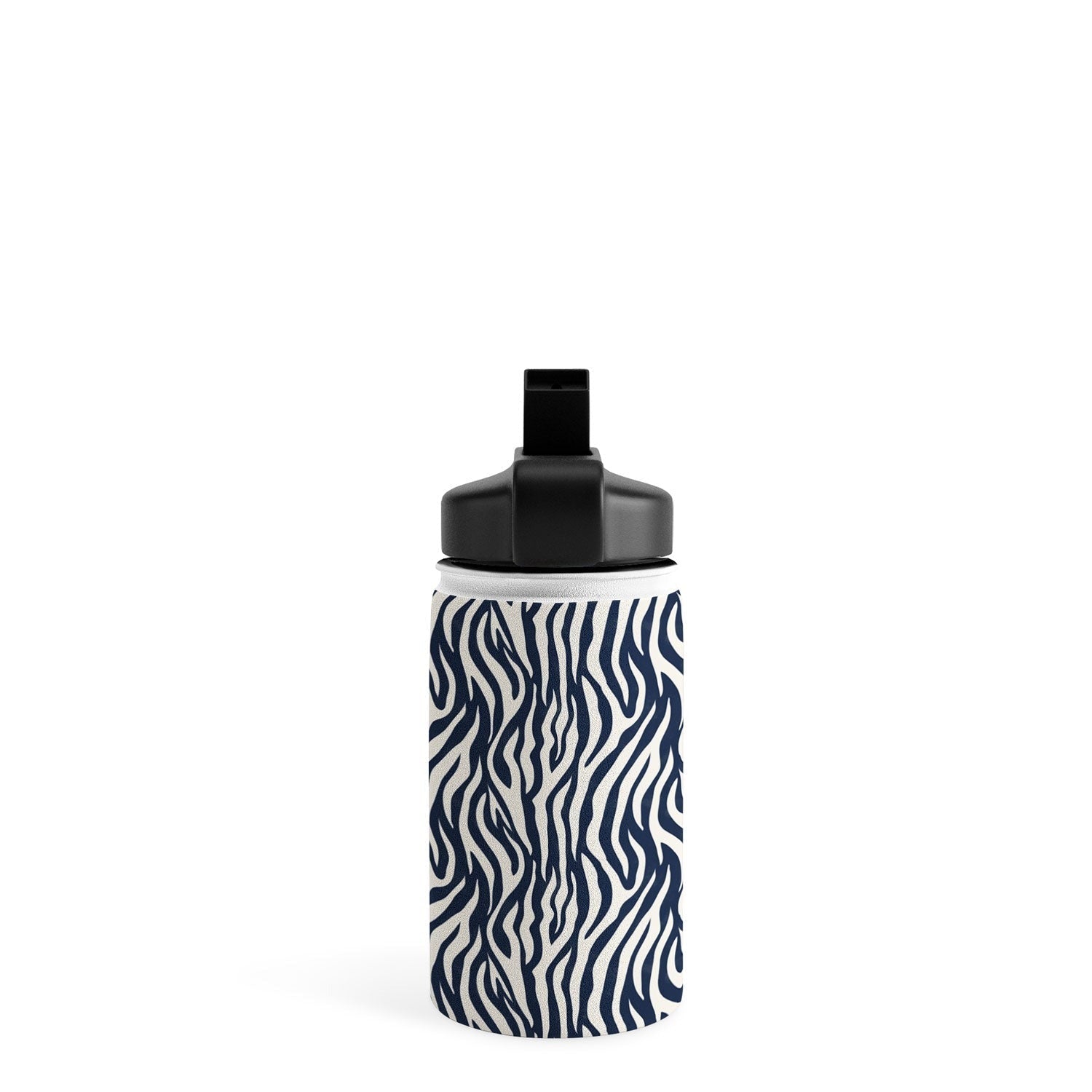 Avenie BR Navy Tiger Stripes Water Bottle