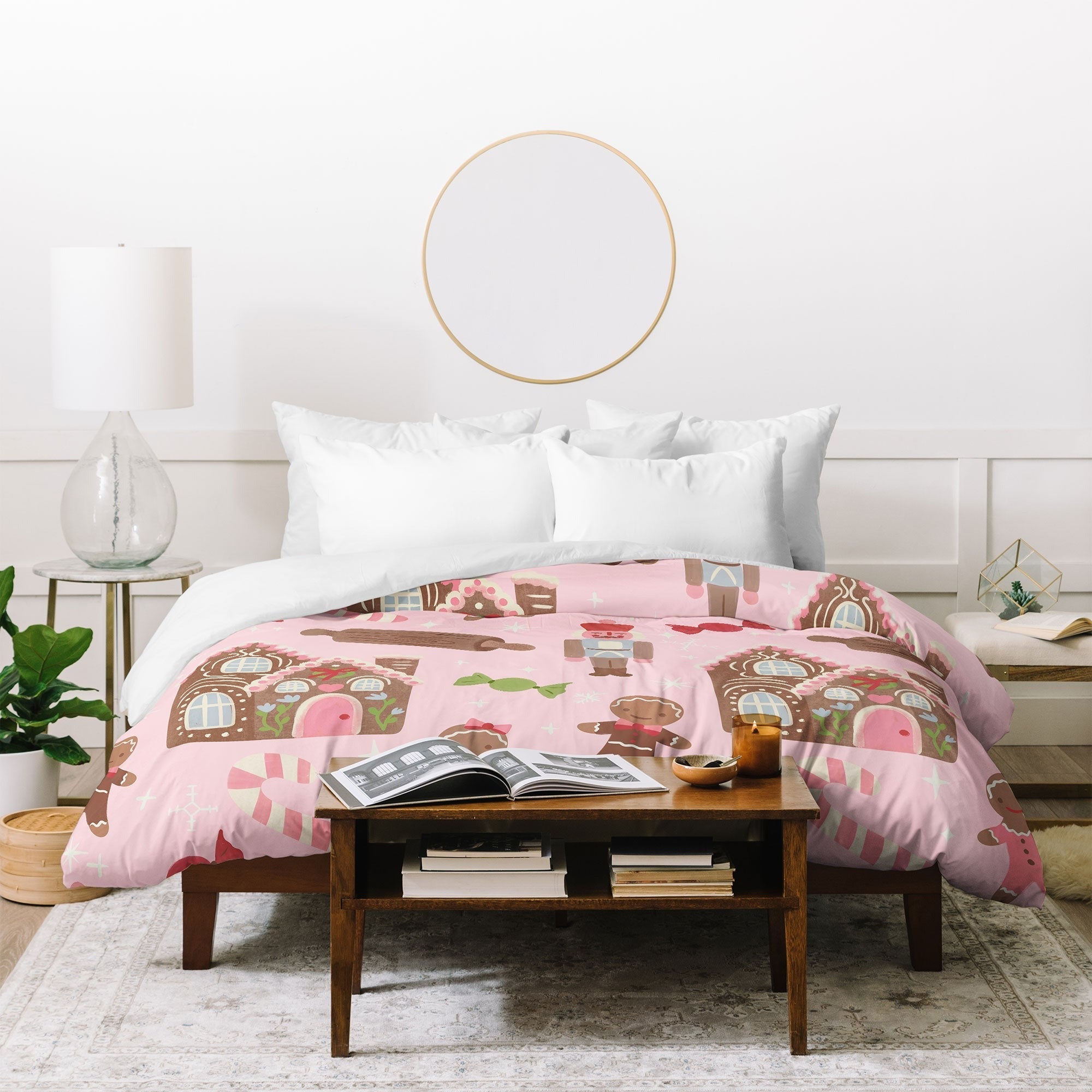 carriecantwell Sweet Christmas Holidays Duvet Cover