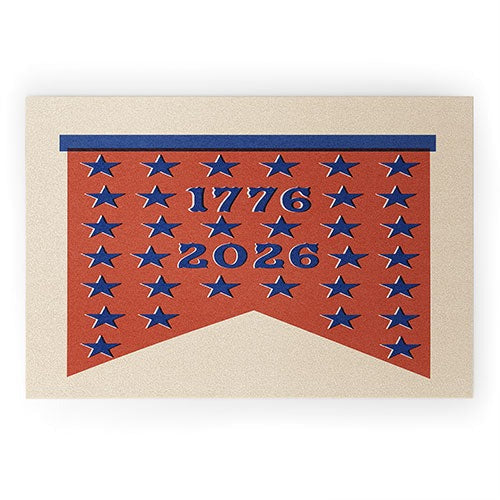 DENY Designs Star Banner Welcome Mat