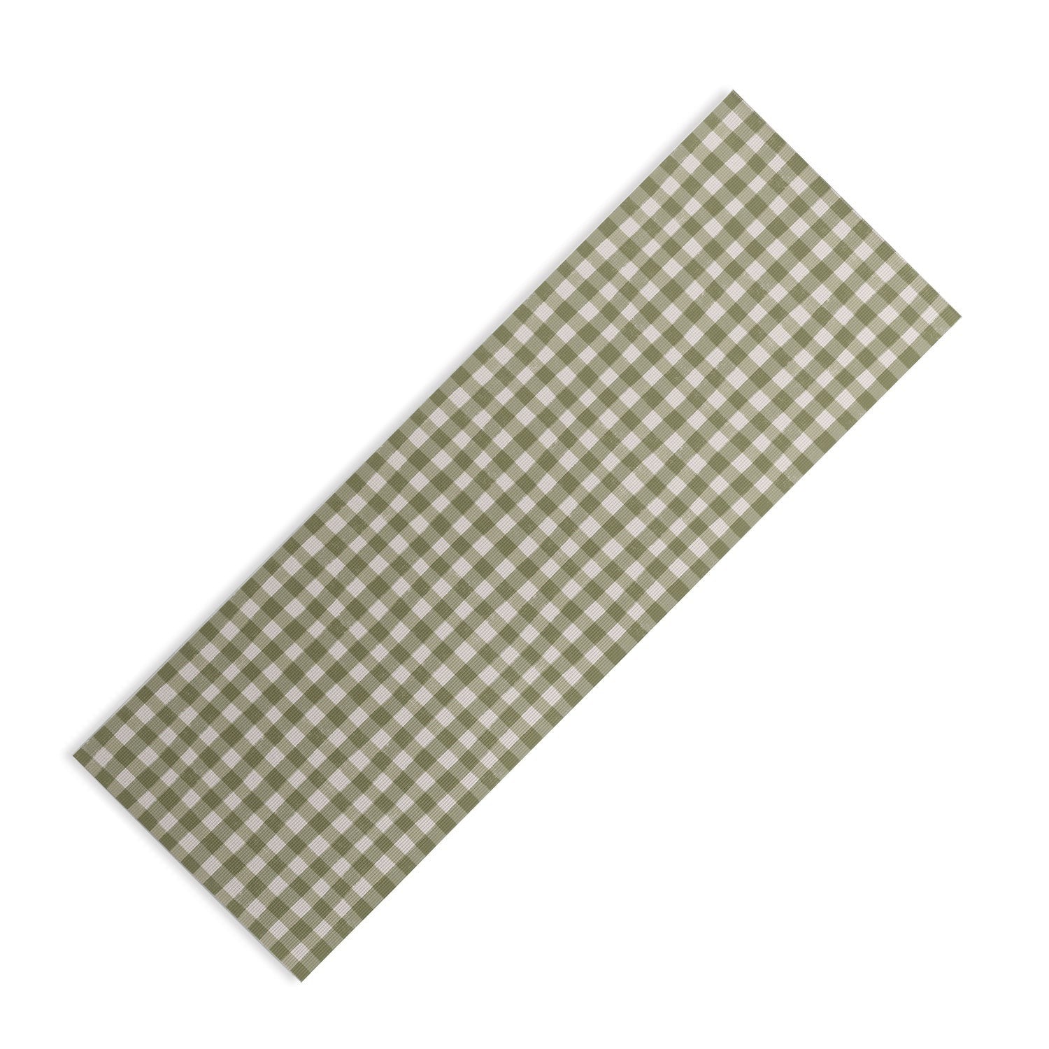 Menina Lisboa Rustic Green Plaid Yoga Mat