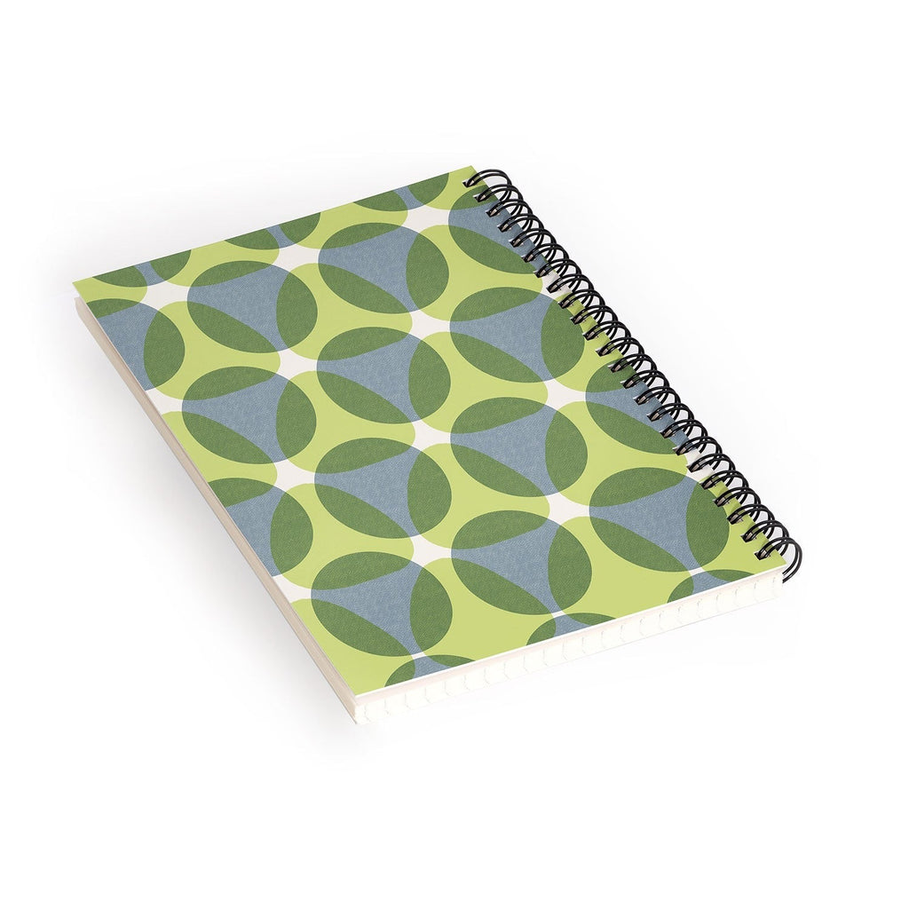 Marta Barragan Camarasa Stylish Retro Circle Spiral Notebook