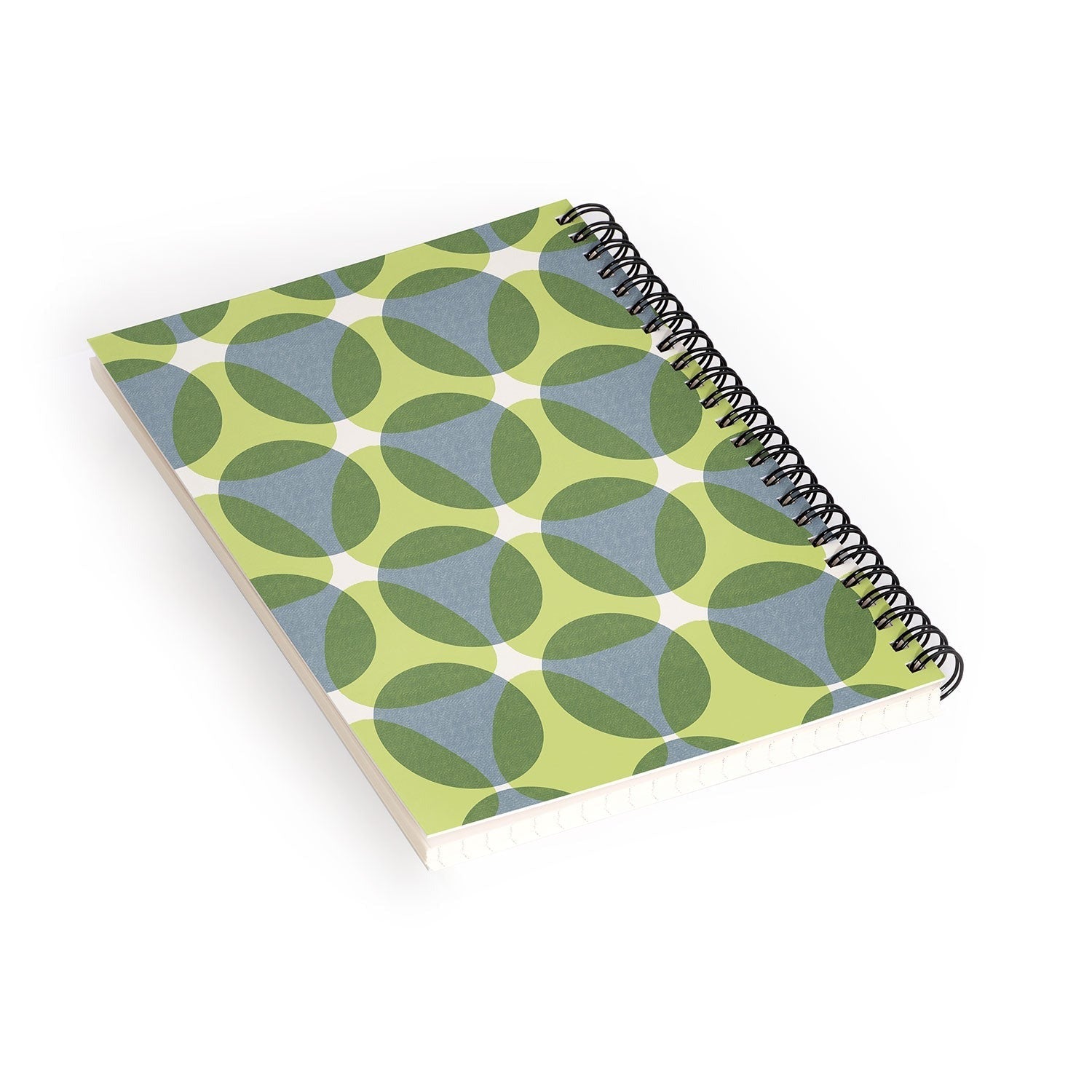 Marta Barragan Camarasa Stylish Retro Circle Spiral Notebook