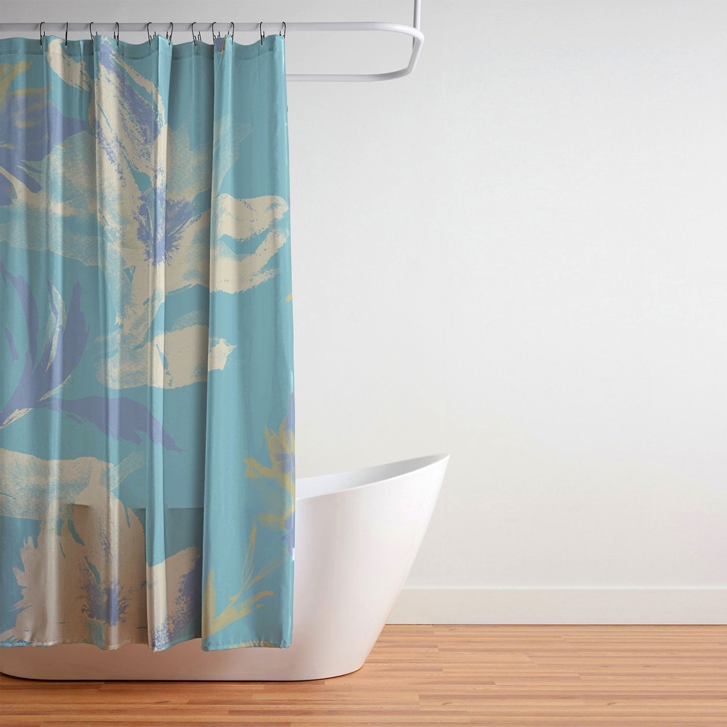 Gabriela Fuente Emma Floral Shower Curtain