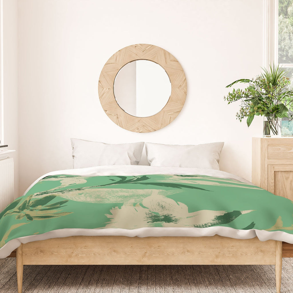 Gabriela Fuente Emma Green Duvet Cover