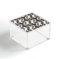 Avenie Celestial Cats Gold Acrylic Box