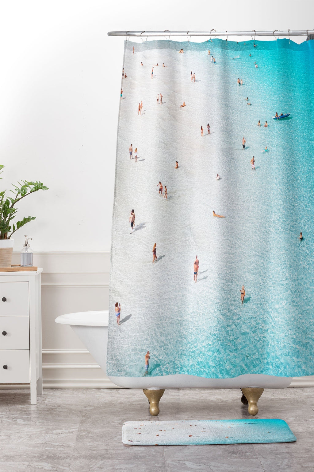 Gal Design Beach Daydream Memory Foam Bath Mat