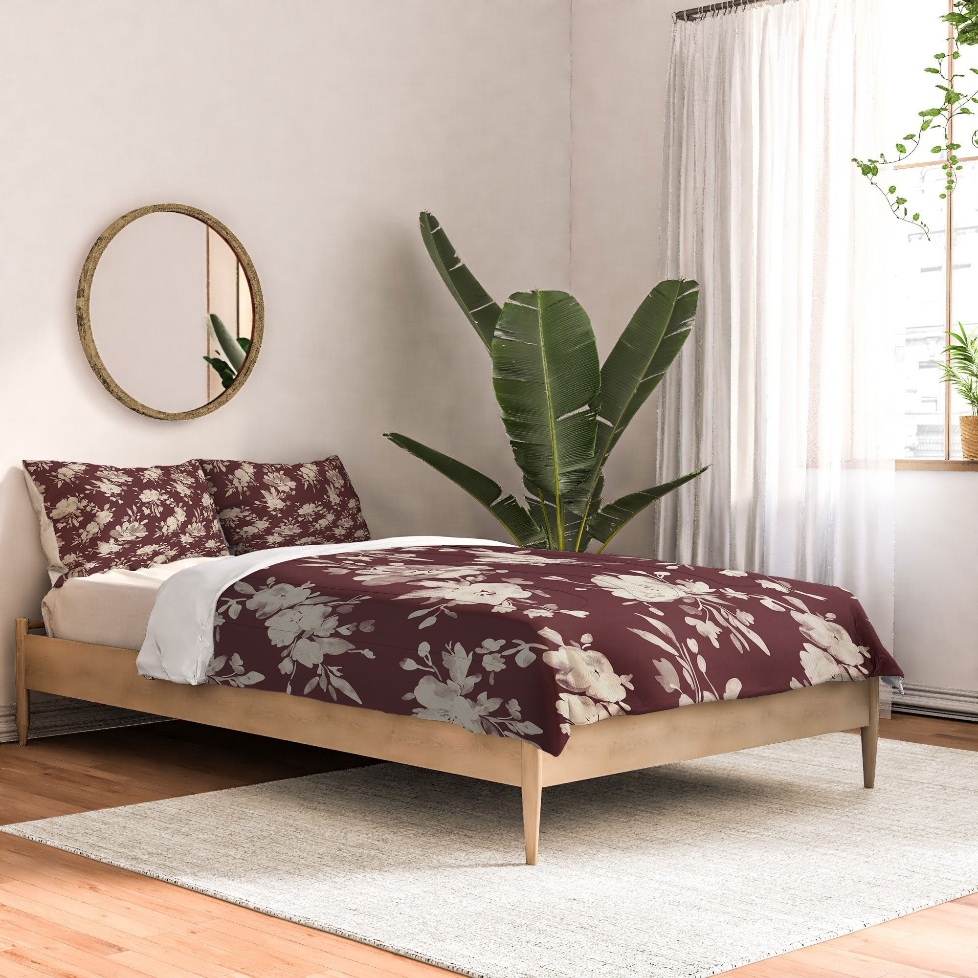 Marta Barragan Camarasa Antique Petal Romance Comforter