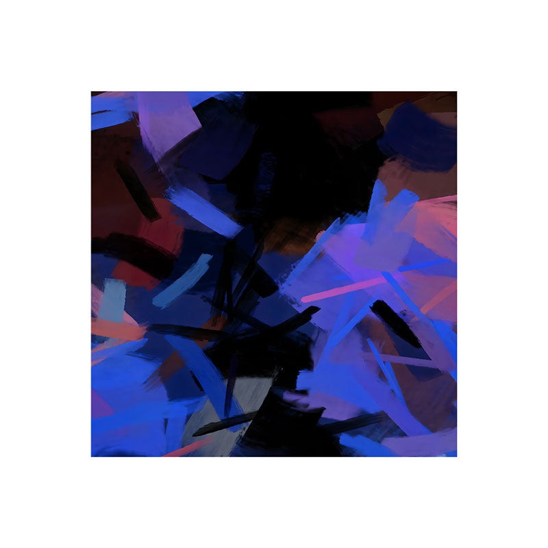83 Oranges Midnight Sparks Art Print