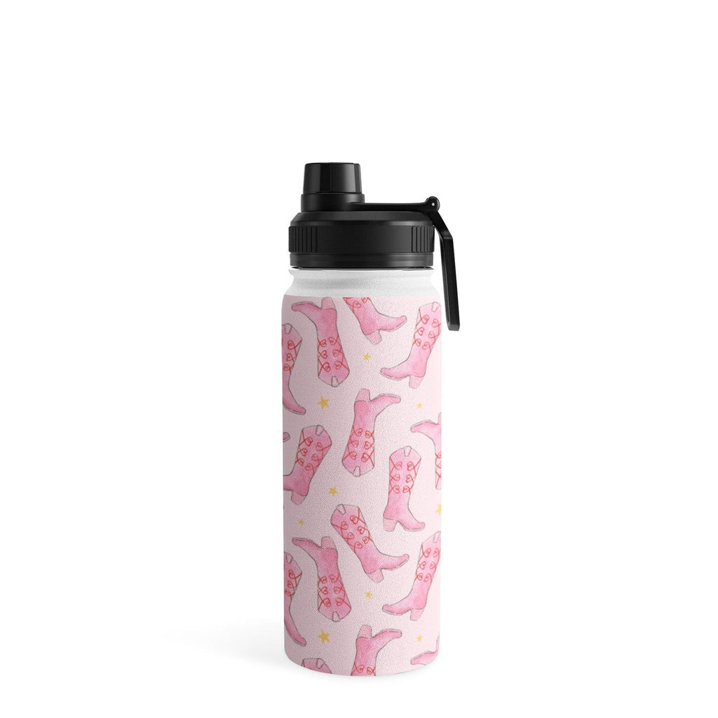 Love_Ryming Stars and Boots Water Bottle