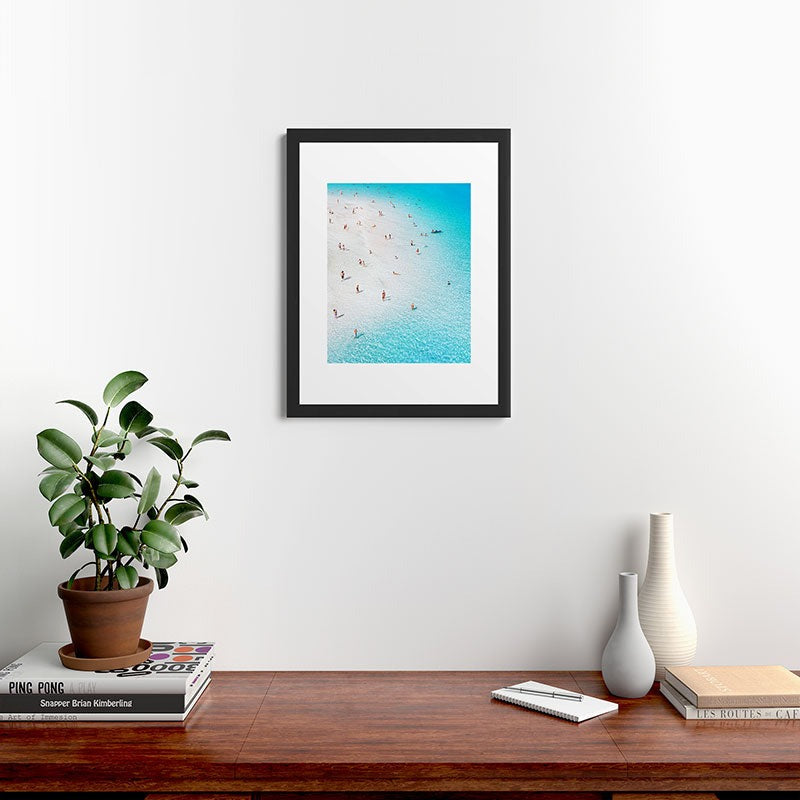 Gal Design Beach Daydream Framed Art Print