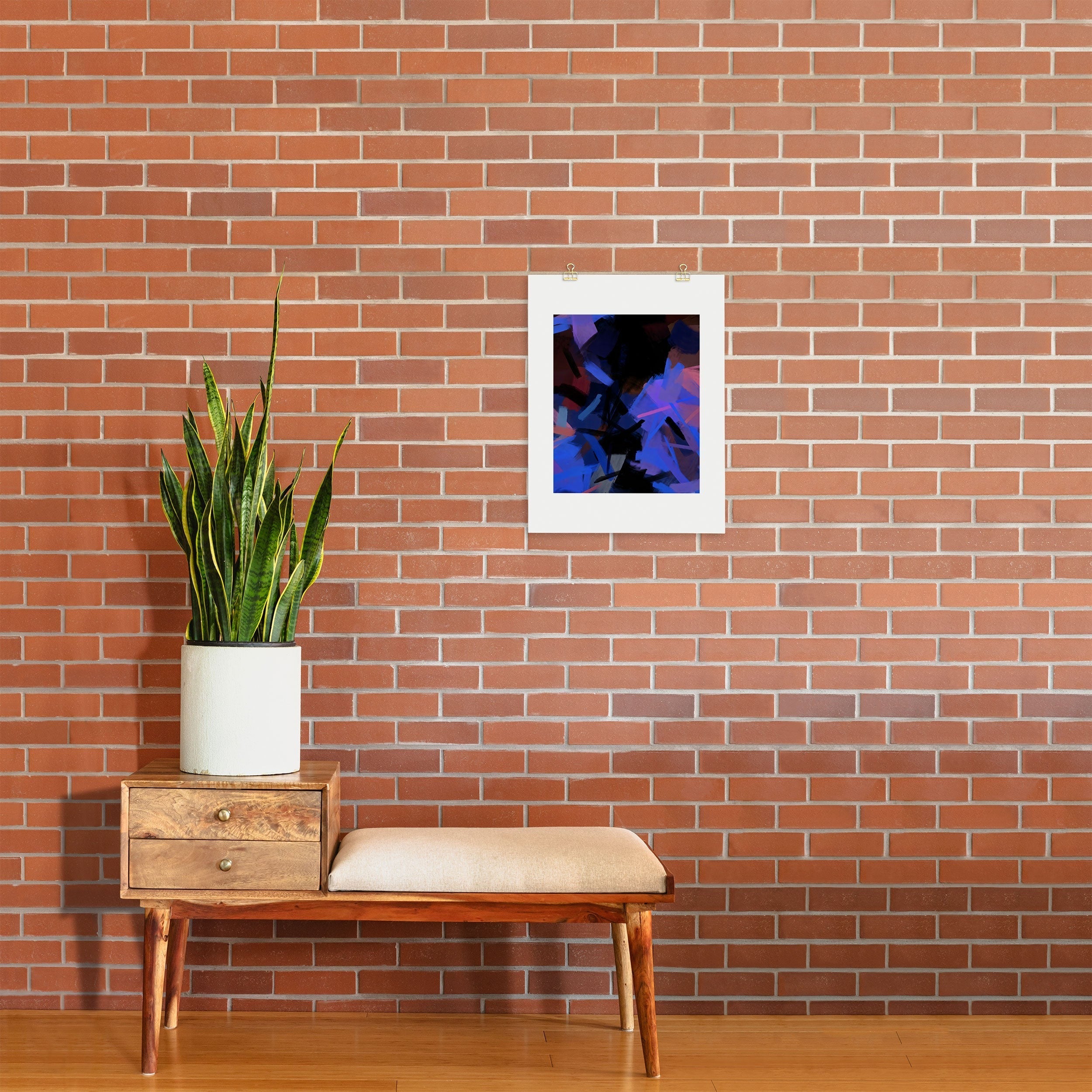 83 Oranges Midnight Sparks Art Print