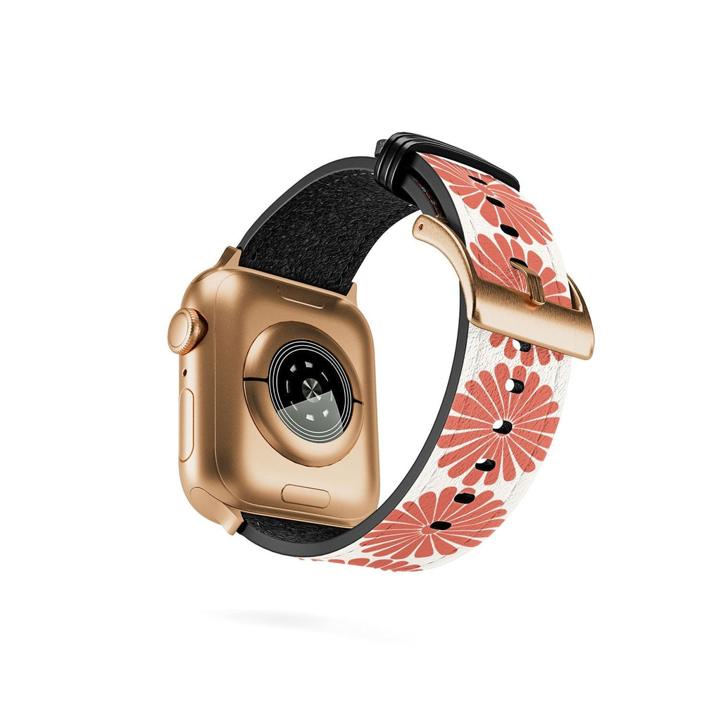 Colour Poems Retro Daisy III Apple Watch Band