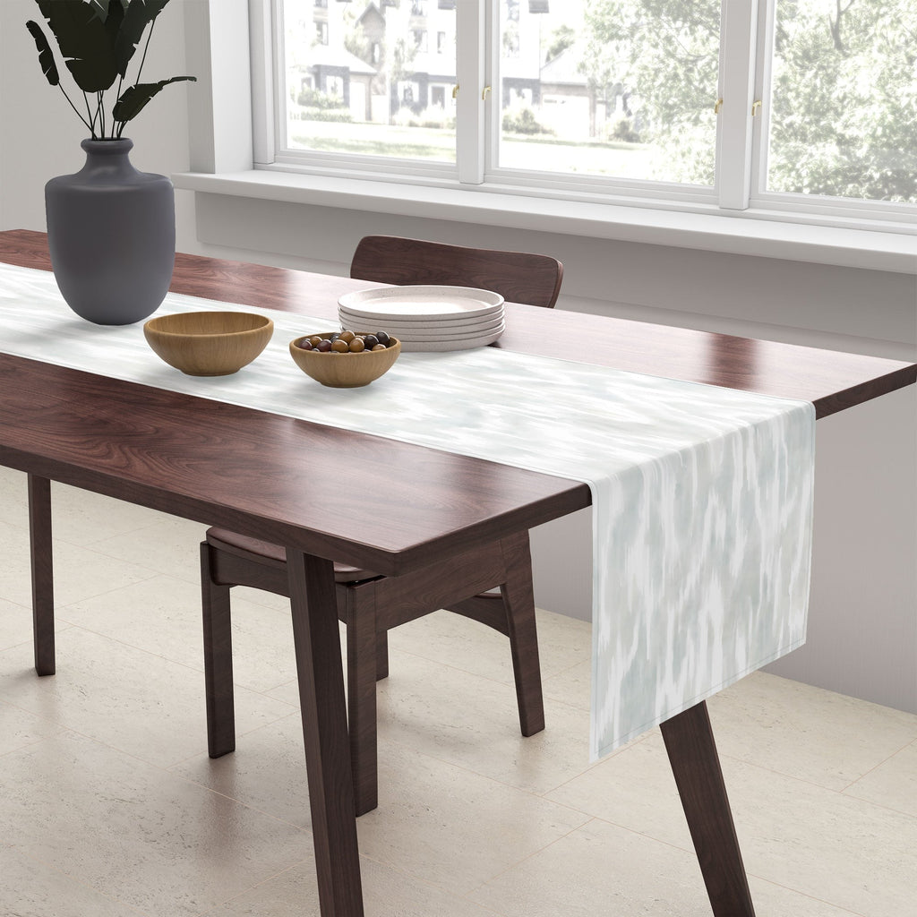 Jacqueline Maldonado Watercolor Wood Grain Table Runner