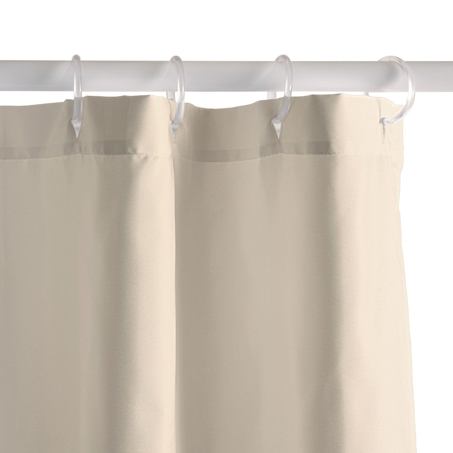 Little Om Zodiac Signs cream Shower Curtain