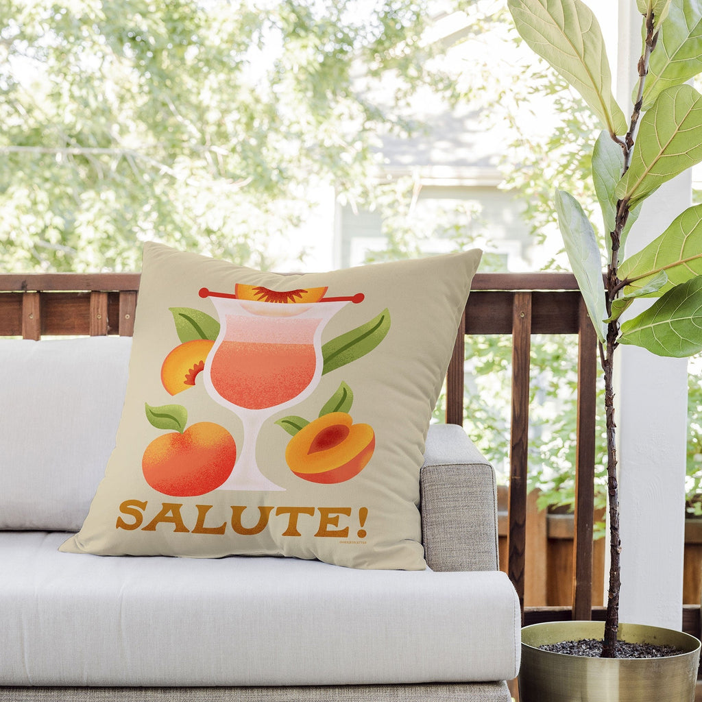 Jessica Molina Bellini Outdoor Throw Pillow