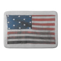 DENY Designs Flag Attributed to Elizabeth Schuyler Hamilton Memory Foam Bath Mat