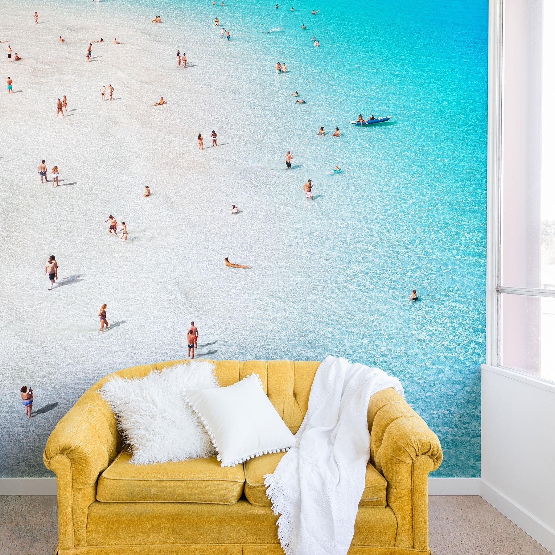 Gal Design Beach Daydream Wall Mural