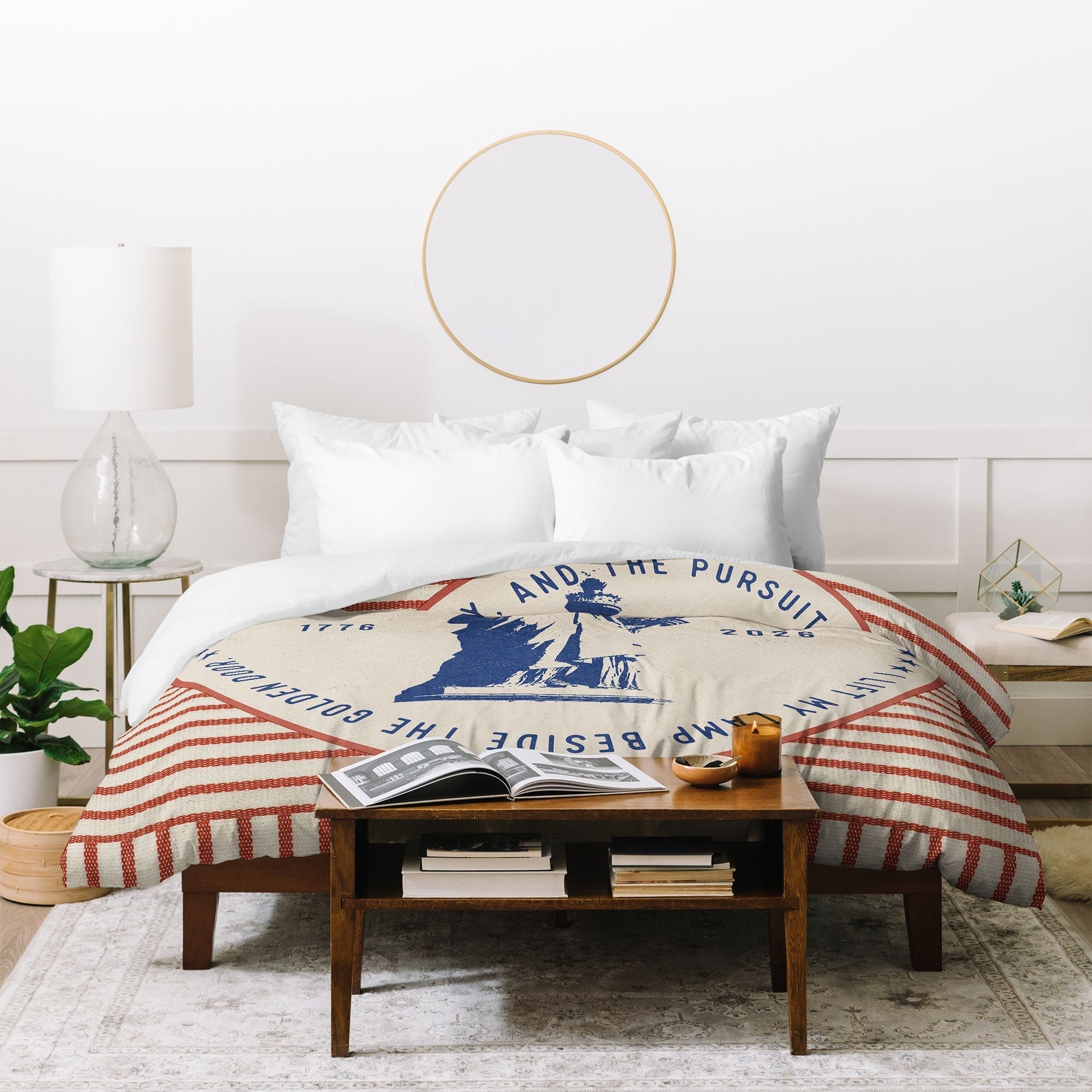 DENY Designs Life Liberty Duvet Cover