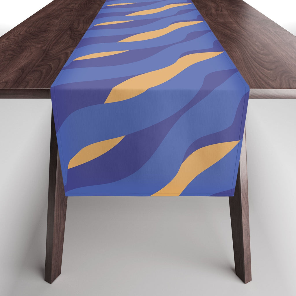 Camilla Foss Pebbles in Stream Table Runner