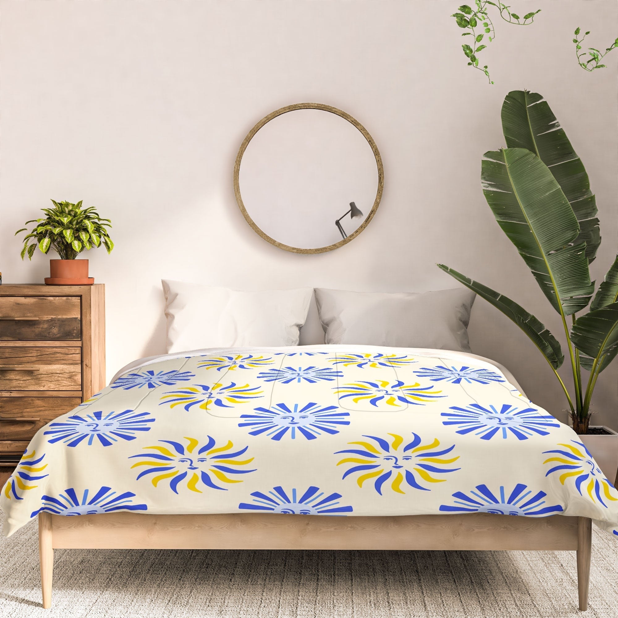 Design by Spark Dolce Vita Radial Sun Flames Comforter