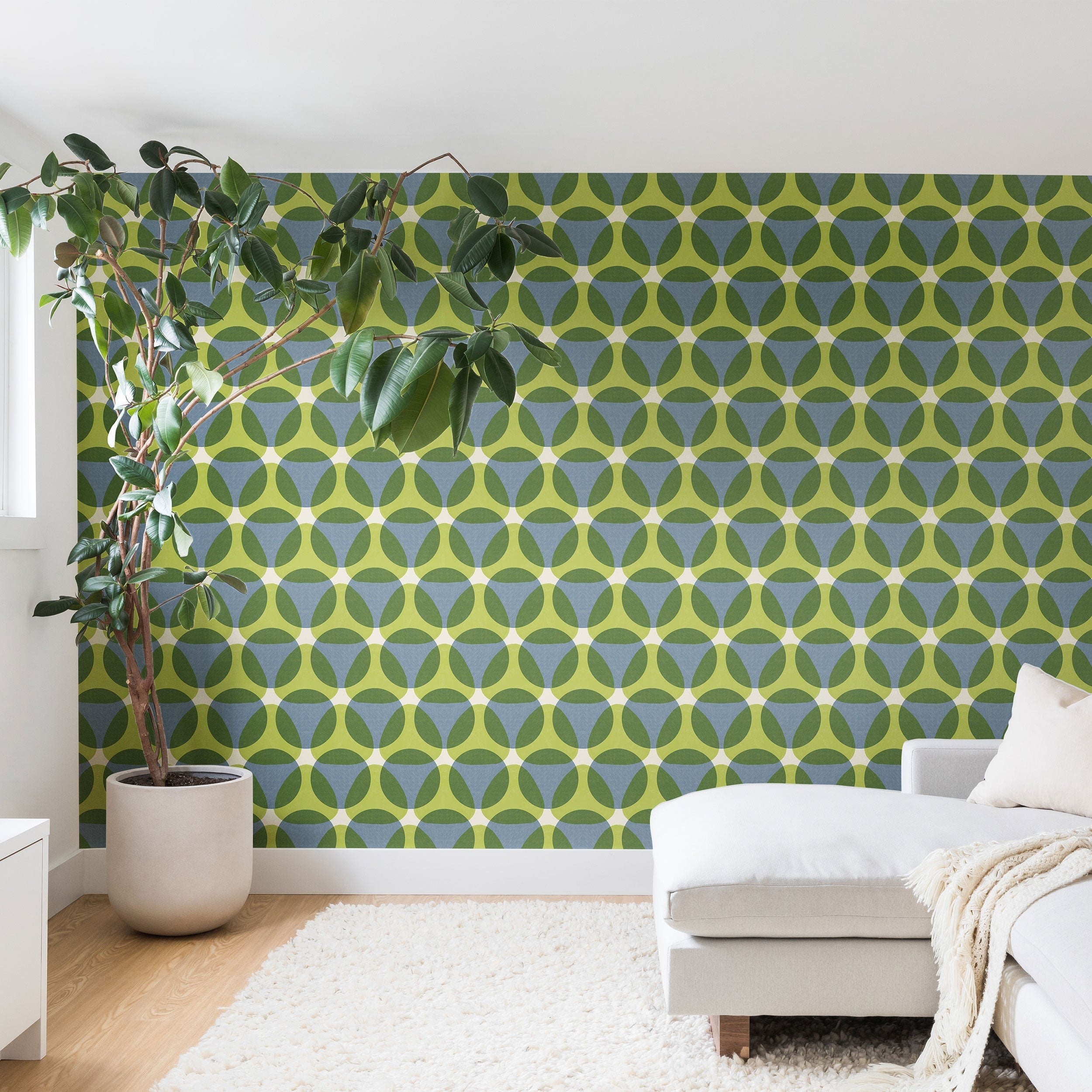 Marta Barragan Camarasa Stylish Retro Circle Wall Mural
