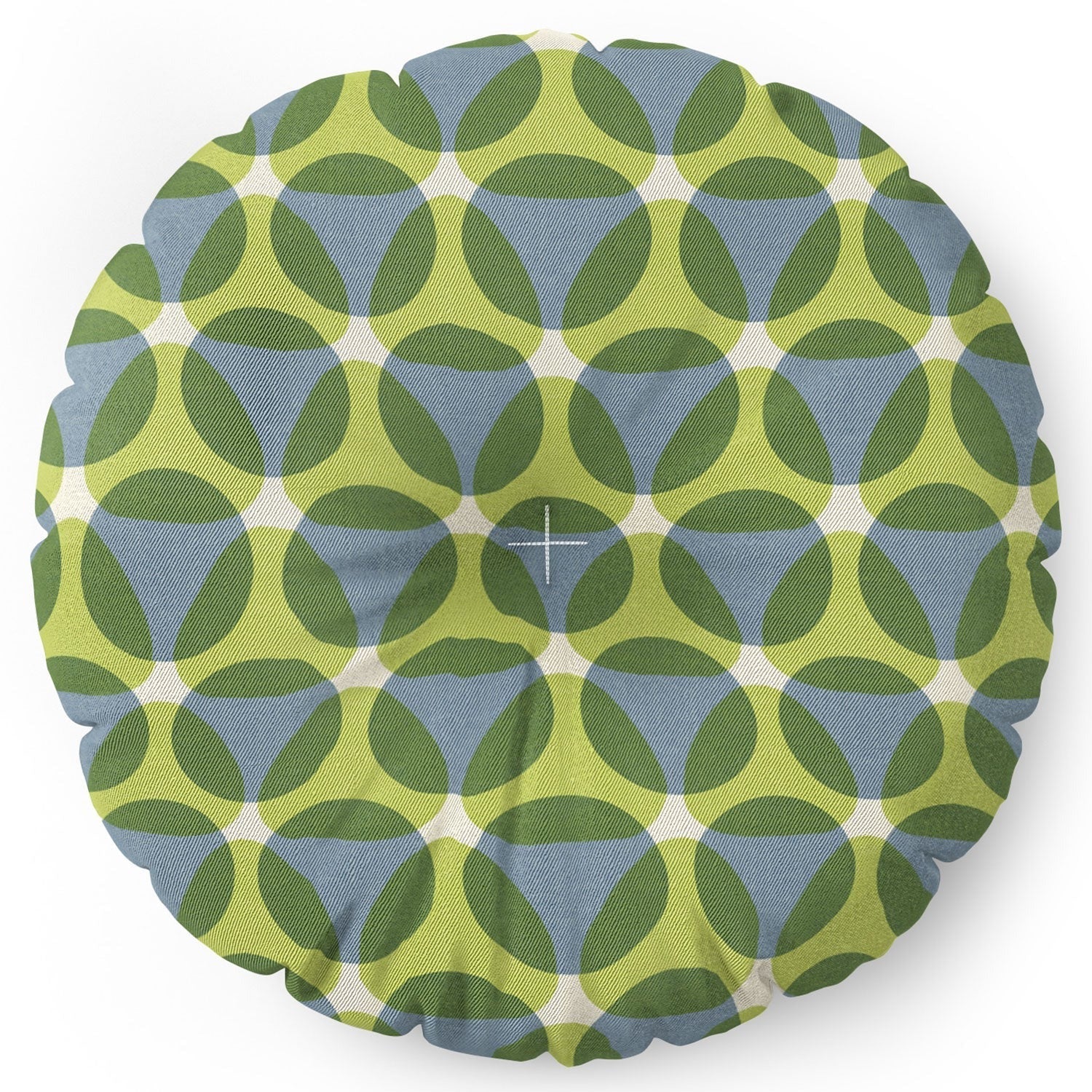 Marta Barragan Camarasa Stylish Retro Circle Floor Pillow Round