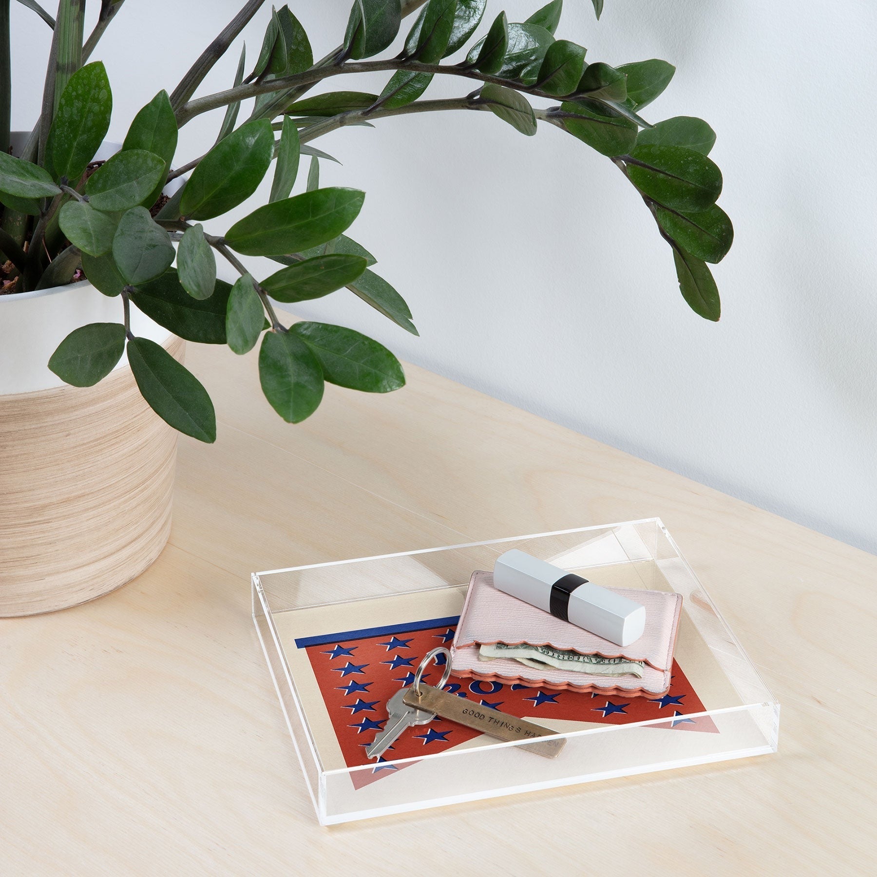 DENY Designs Star Banner Acrylic Tray