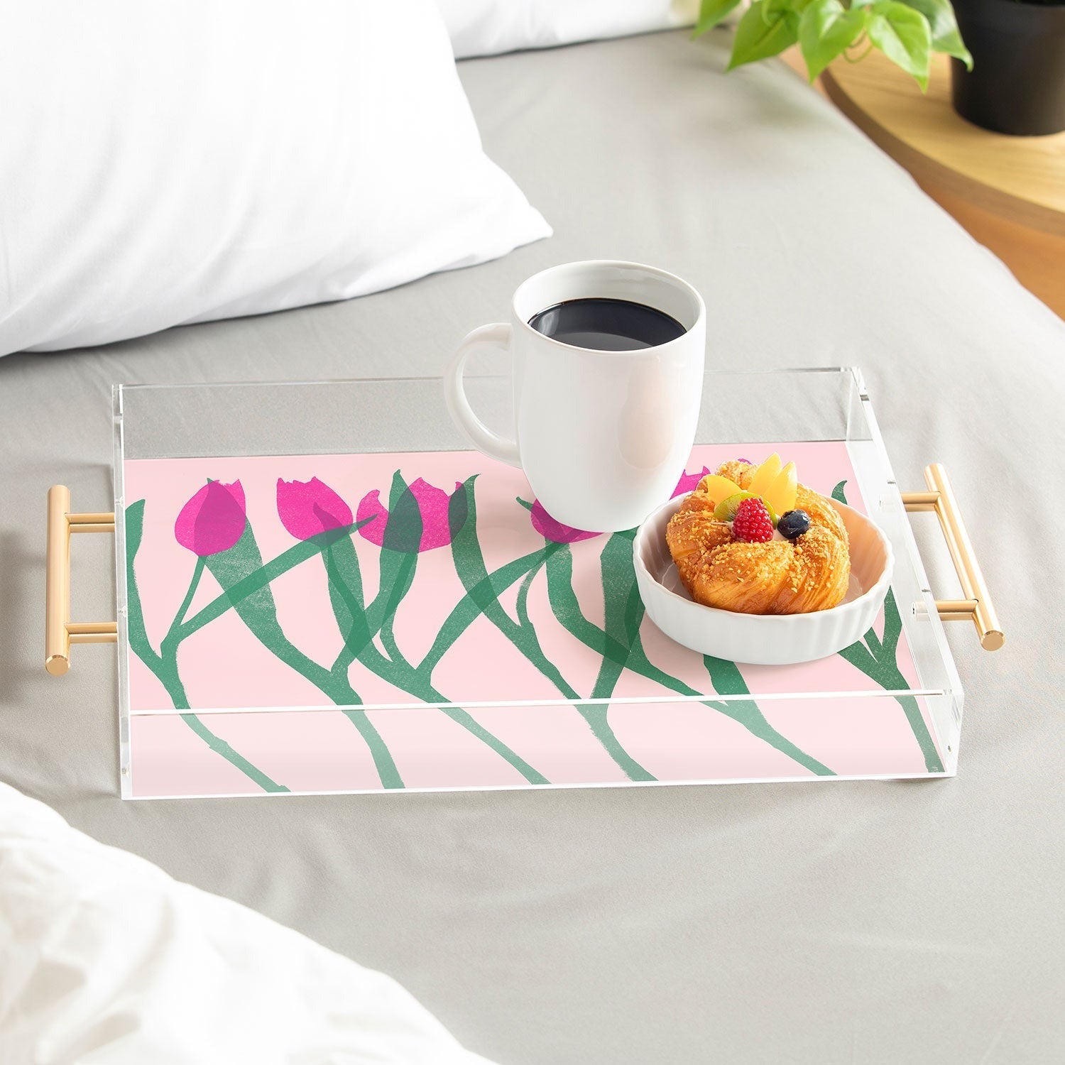 Garima Dhawan tulips 14 Acrylic Tray