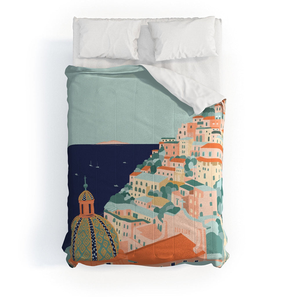 Valeria Frustaci Positano in Italy Comforter