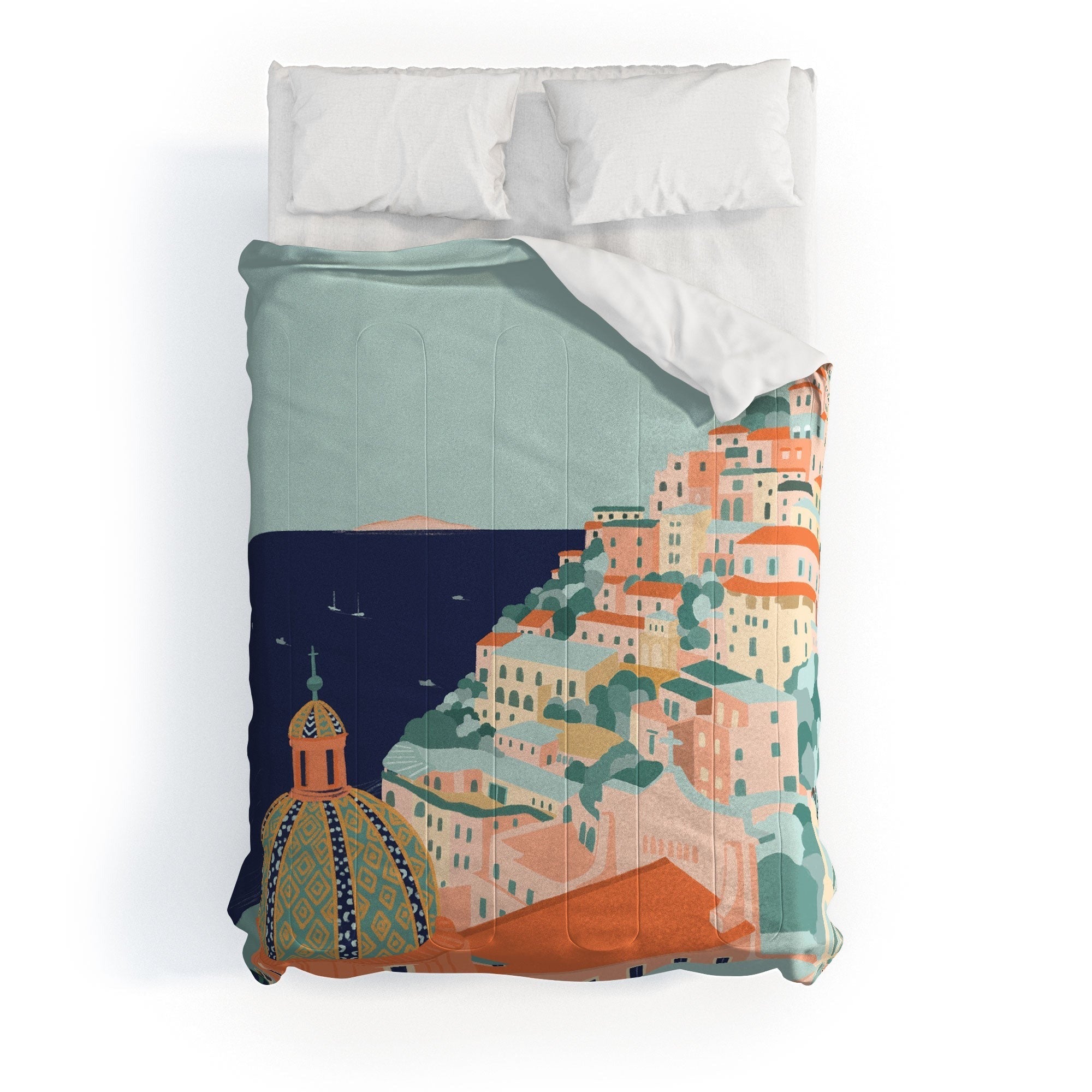 Valeria Frustaci Positano in Italy Comforter