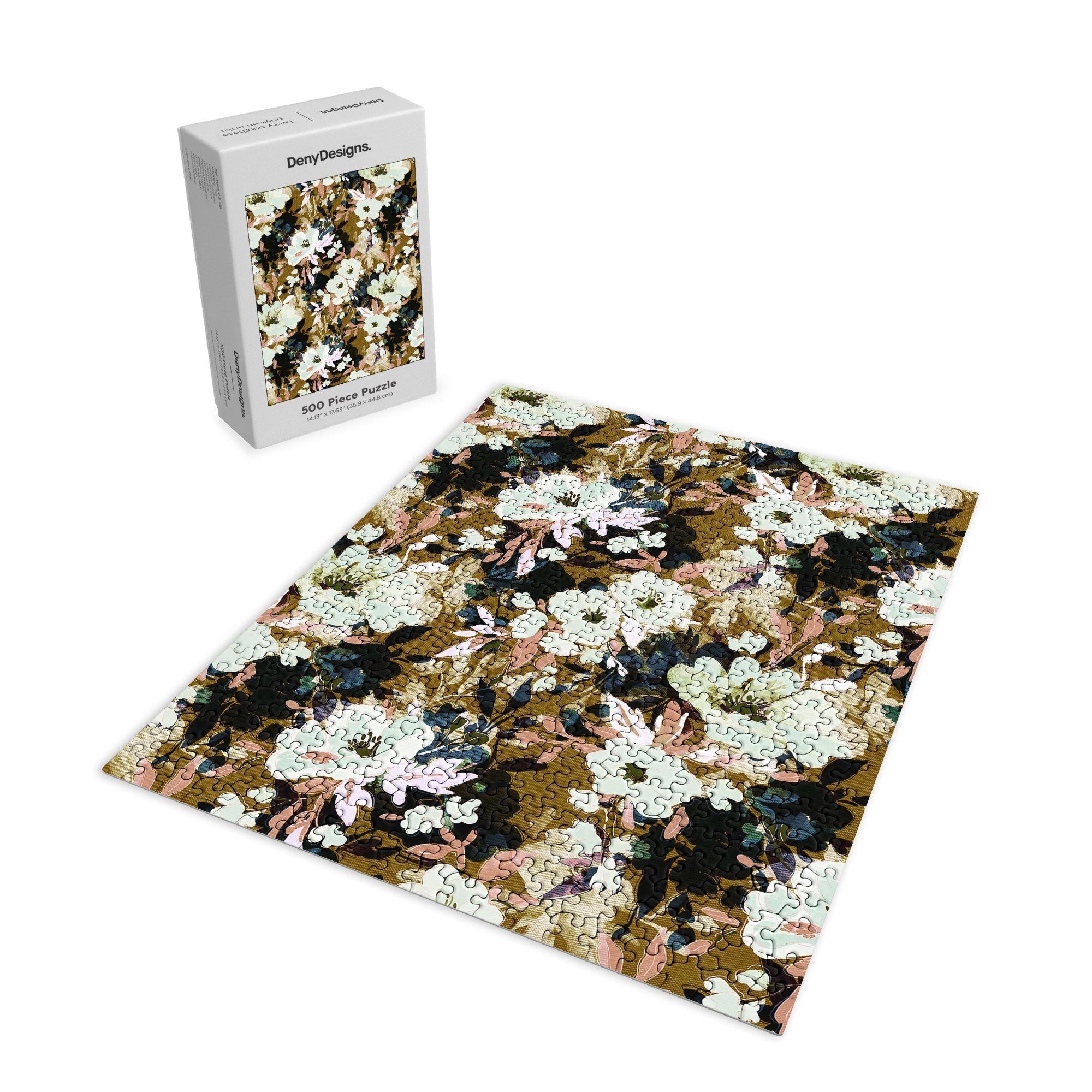 Marta Barragan Camarasa Romantic Floral Fusion Puzzle