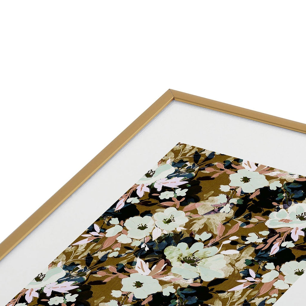 Marta Barragan Camarasa Romantic Floral Fusion Metal Framed Art Print