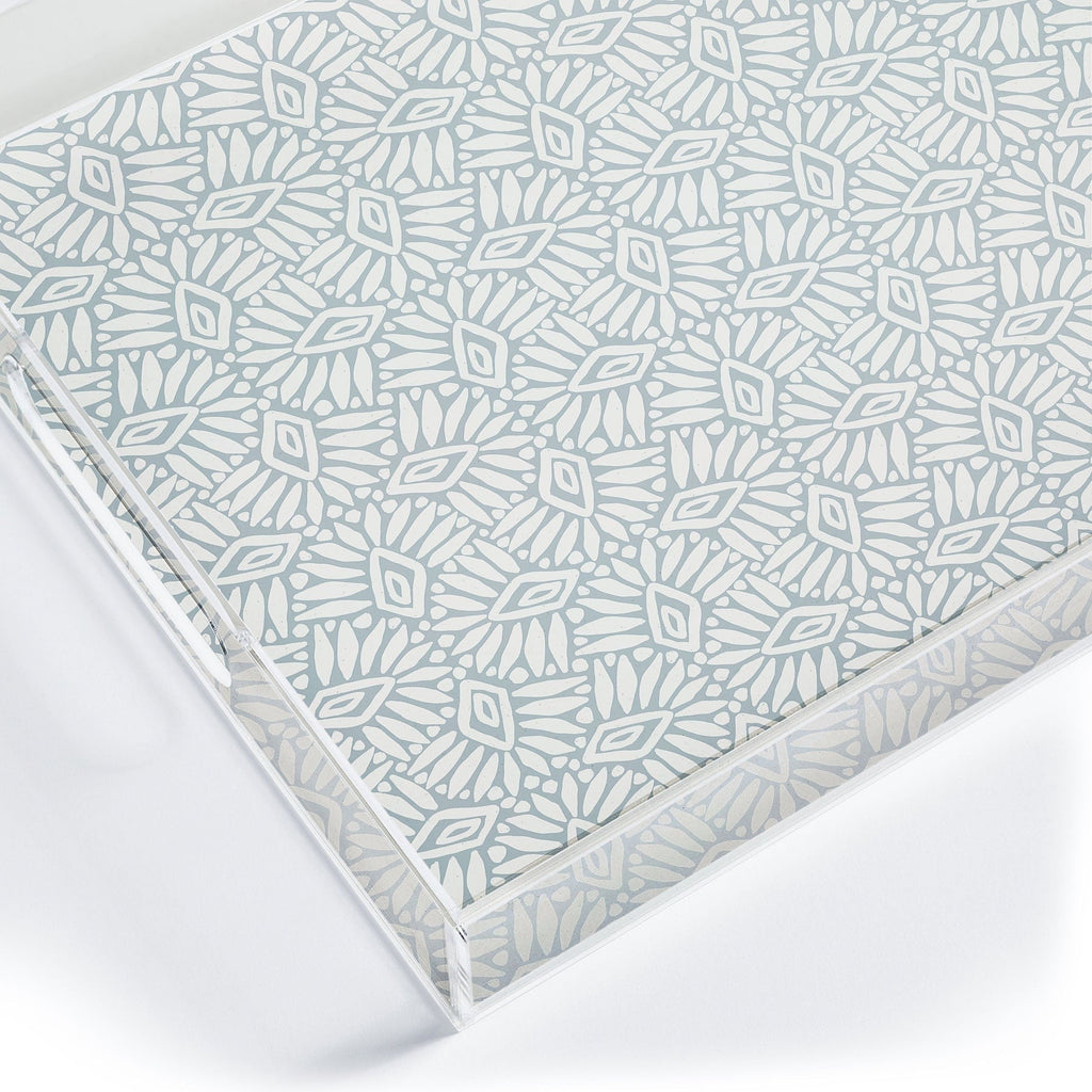 CoastL Studio Palm Ogee Acrylic Tray