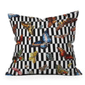 kikasworkshop Butterfly Ballet Outdoor Throw Pillow