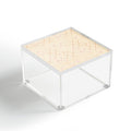 Little Om Starry Web cream Acrylic Box