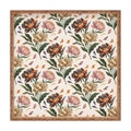 Marta Barragan Camarasa Hand Painted Peony Florals Square Tray