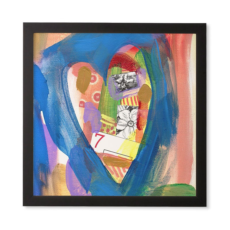 Natalie Baca Lucky in Love Framed Wall Art