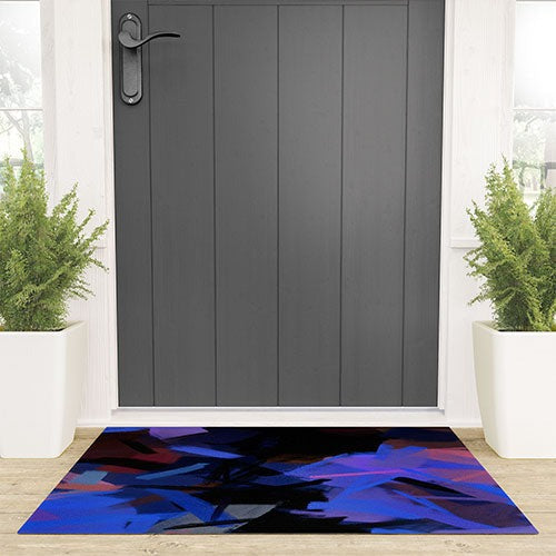 83 Oranges Midnight Sparks Welcome Mat