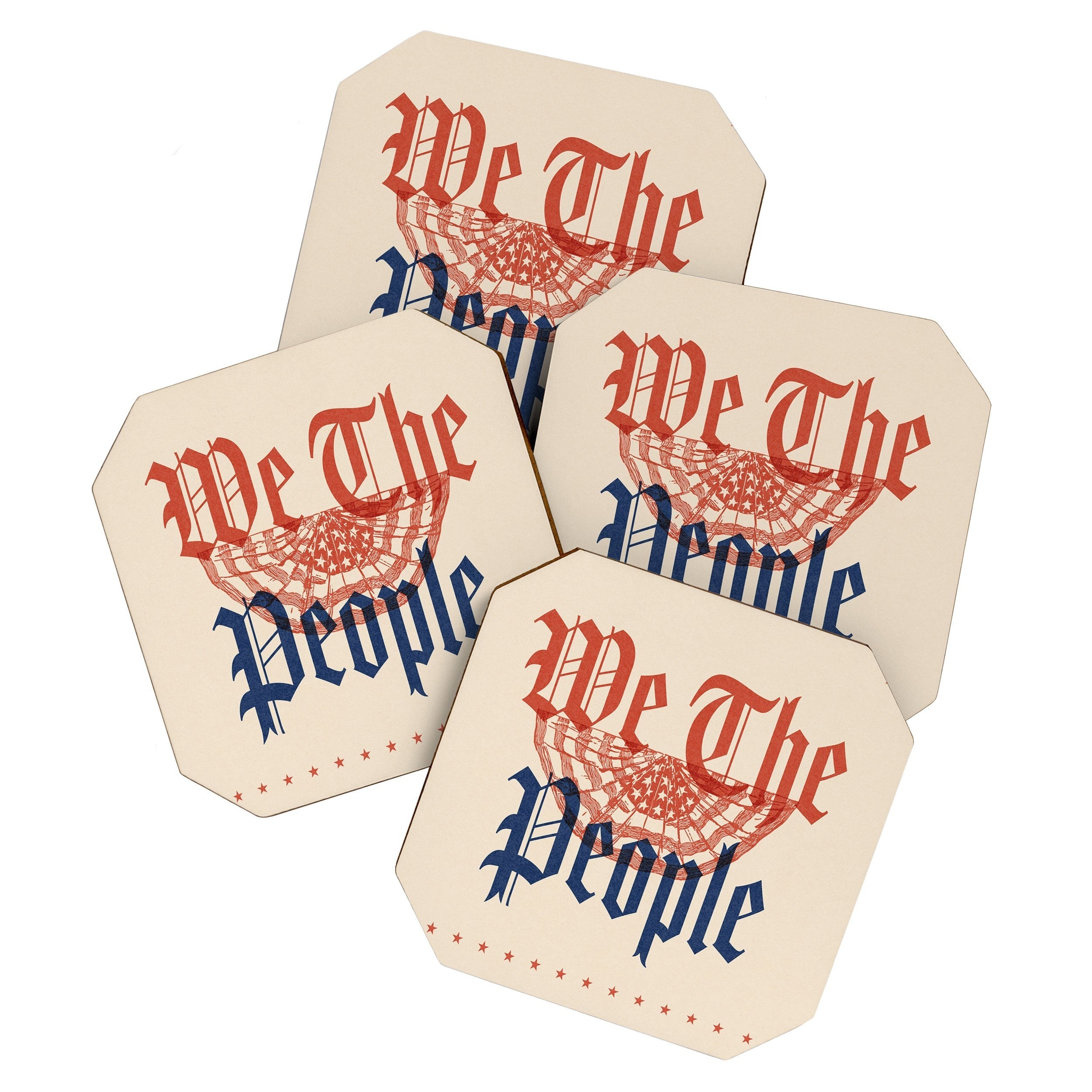 DENY Designs We The People ii Coaster Set