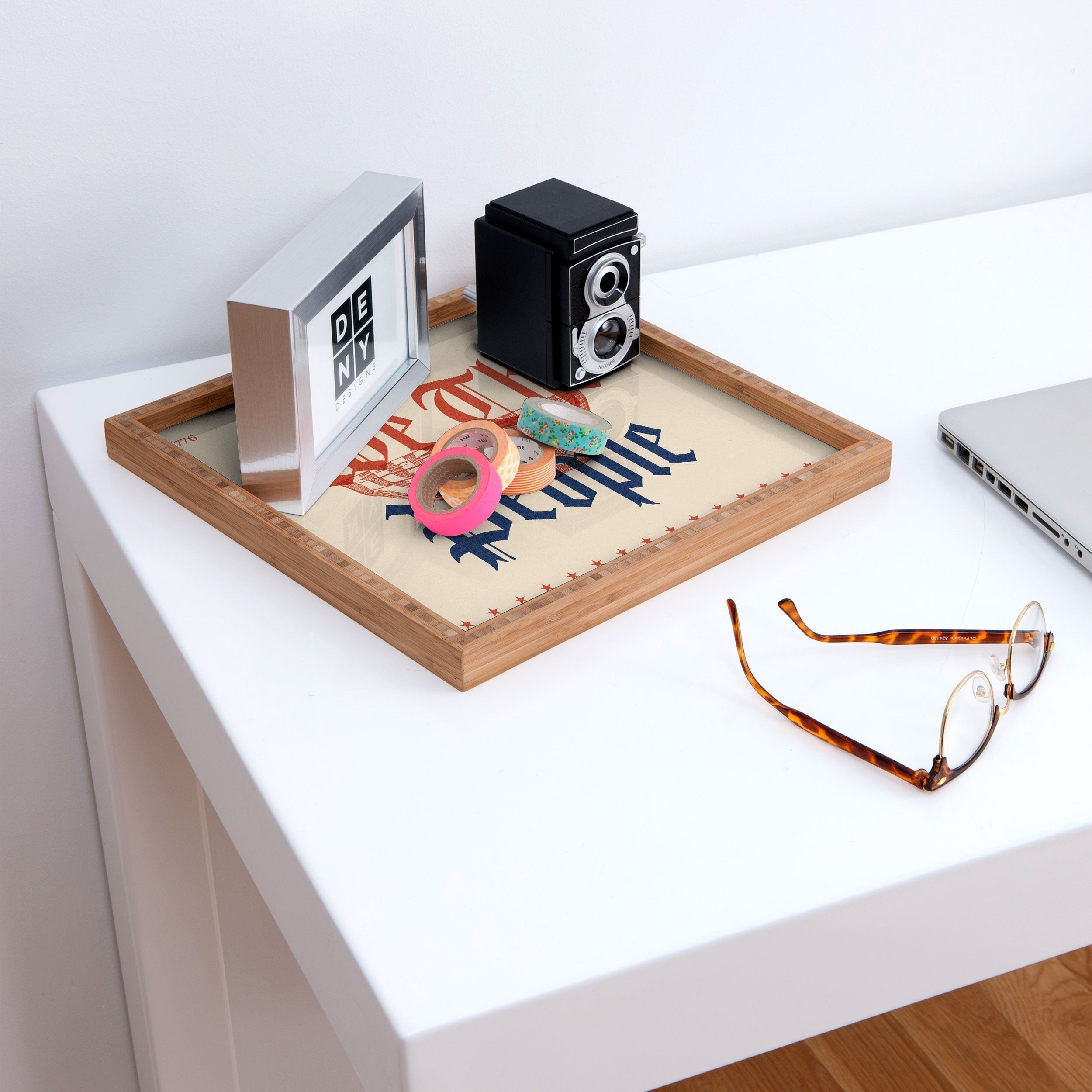 DENY Designs We The People ii Square Tray