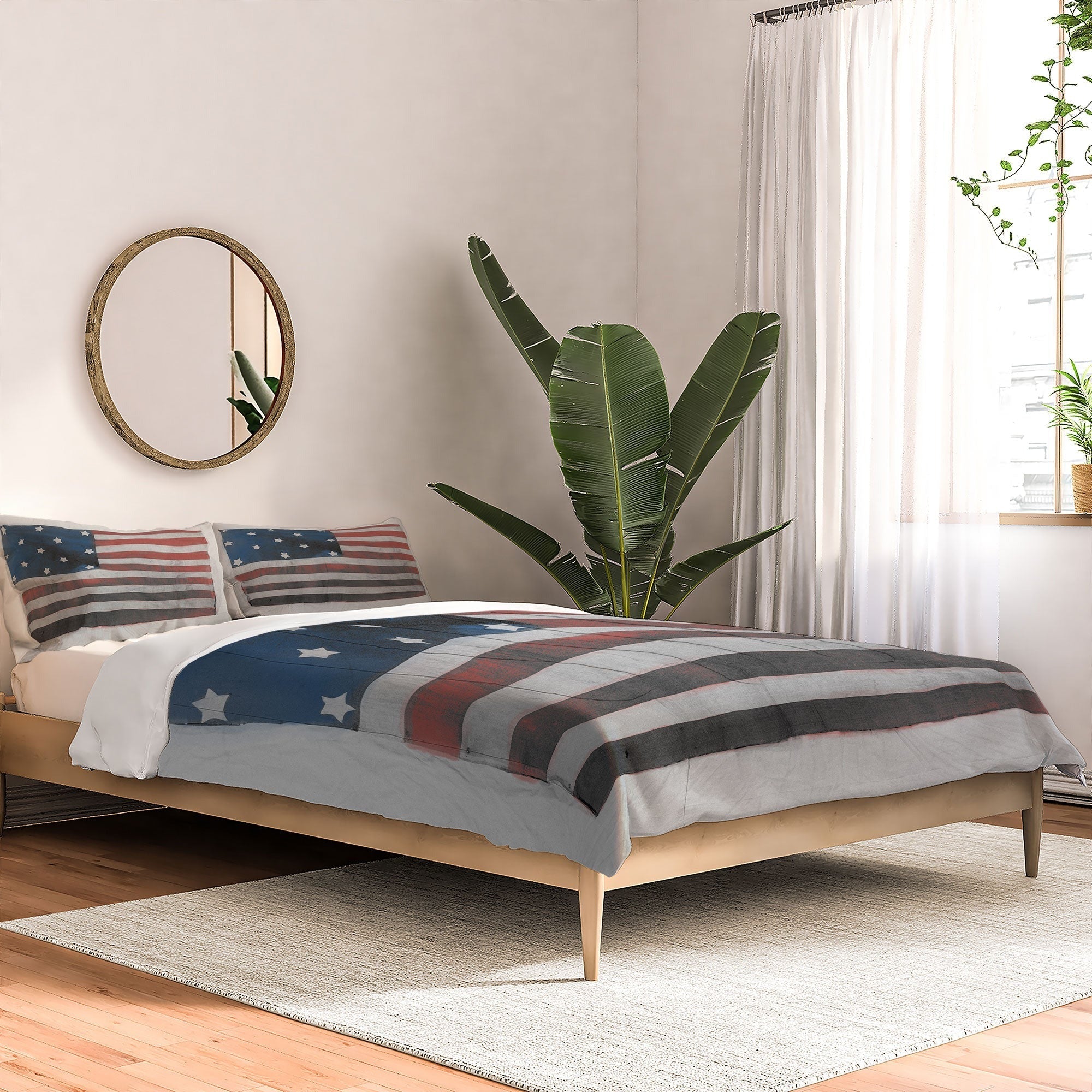 DENY Designs Flag Attributed to Elizabeth Schuyler Hamilton Comforter