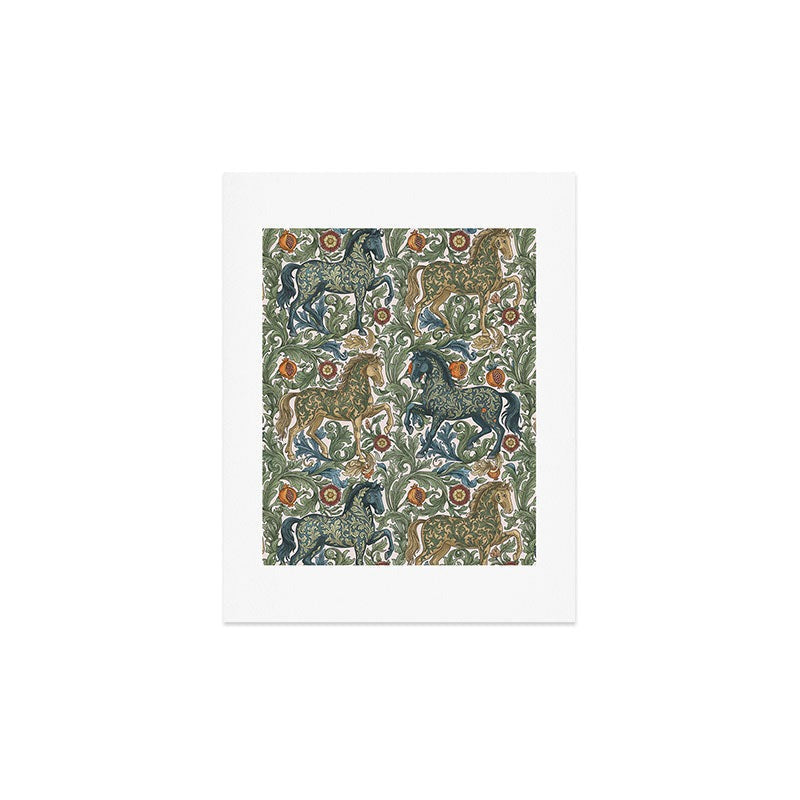 Marta Barragan Camarasa Renaissance Horse Garden Art Print