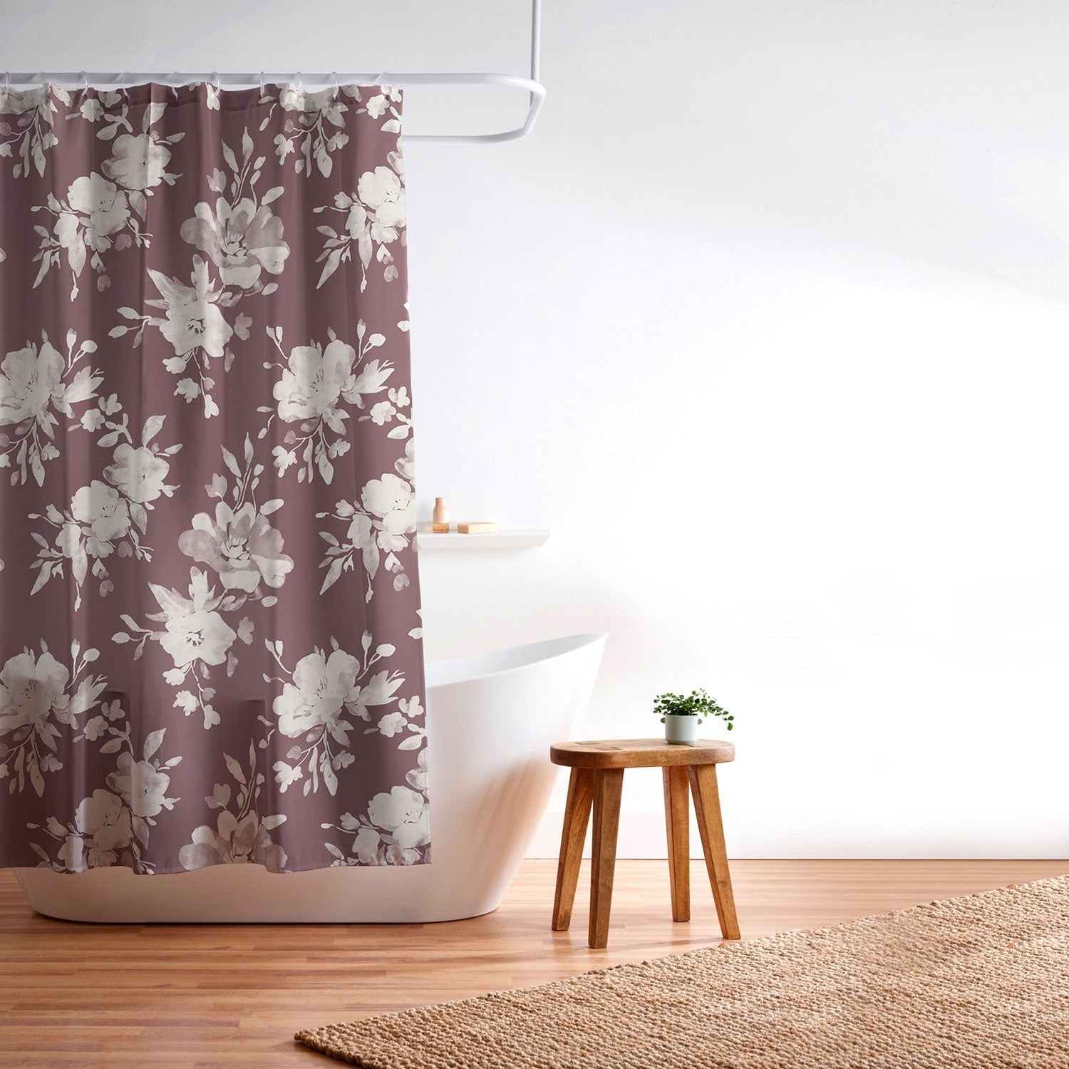 Marta Barragan Camarasa Antique Petal Romance Shower Curtain