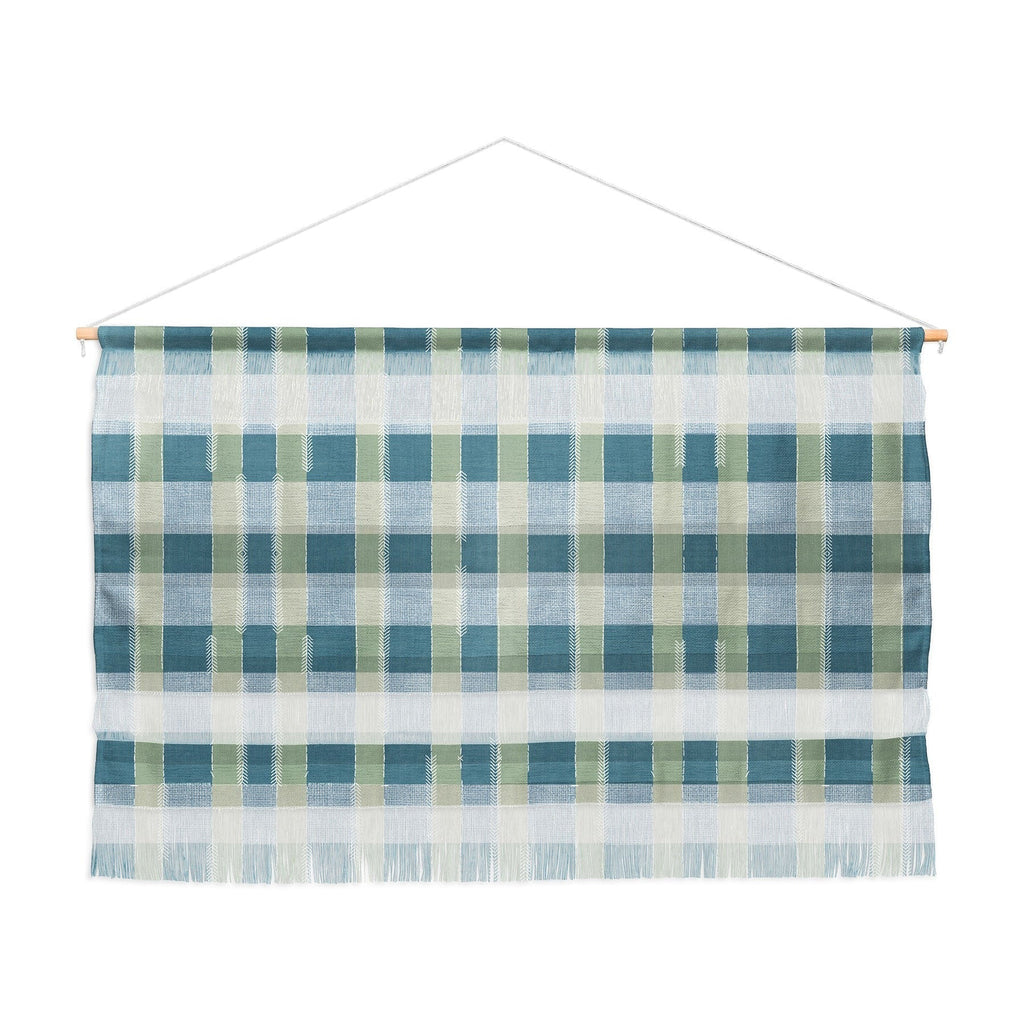 Marta Barragan Camarasa Country Style Checks Wall Hanging Landscape