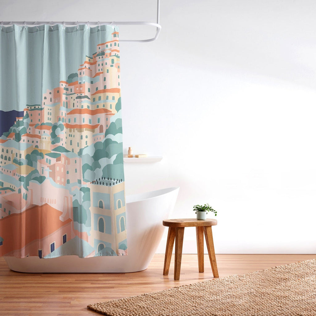 Valeria Frustaci Positano in Italy Shower Curtain